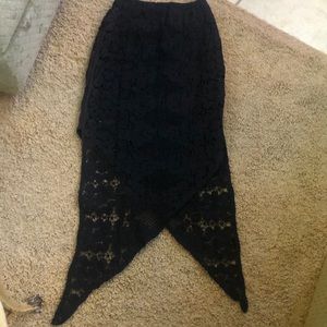 Free People Jens Pirate Booty crochet Skirt XS